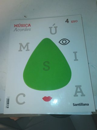Libro Música Acordes 4 ESO Santillana