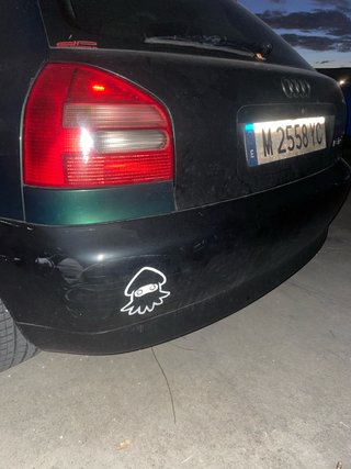 Paragolpes trasero Audi A3 8L