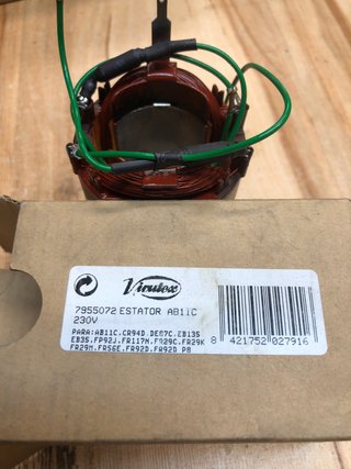 Estator Virutex para AB11C 230V