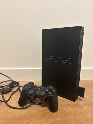 Consola PS2 (PlayStation 2) con mando