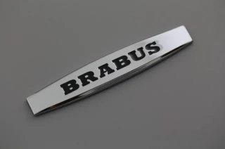 Emblema logo Mercedes Brabus cromado