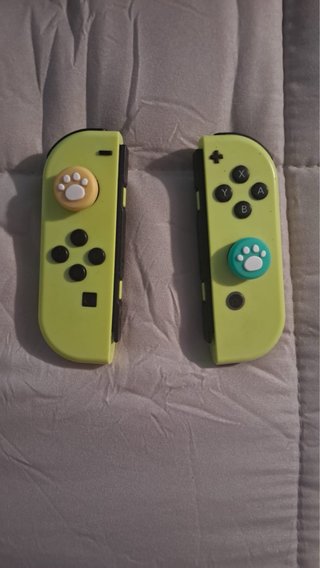 Mandos Nintendo Switch Verdes con Paw Patrol