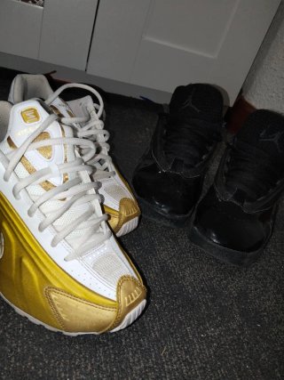Zapatillas Nike Shox y Jordan ,se venden juntas