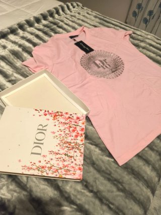 Camiseta Dior Rosa