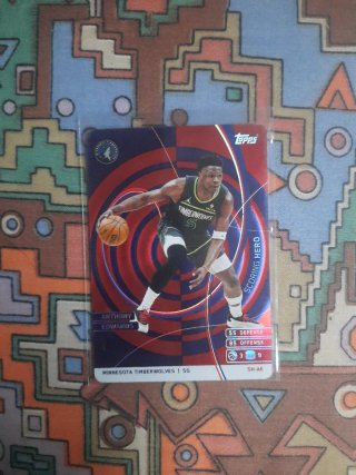 Carta Baloncesto Anthony Edwards Timberwolves