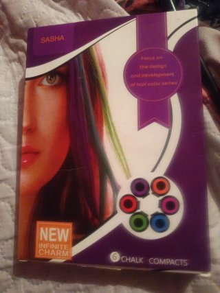 Tizas para el pelo SASHA - 6 colores