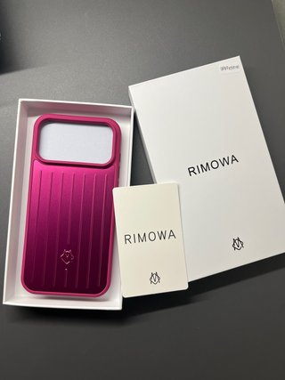 Cover iPhone 18 Pro Max Rimowa Purplish Red