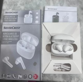Auriculares Bluetooth SilverCrest True Wireless