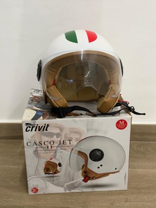 Casco Moto Jet Crivit Talla M