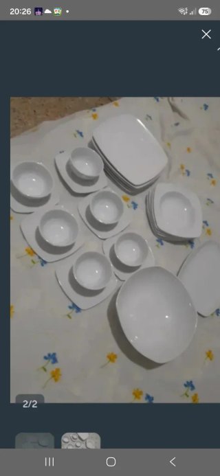 Lote de platos de porcelana