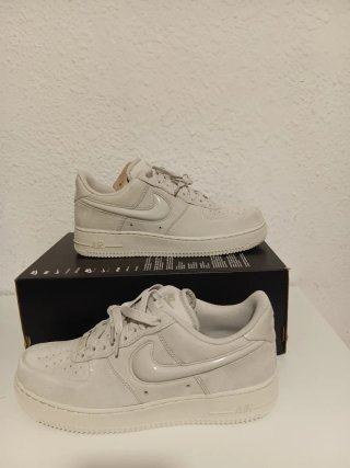 Nike Air Force 1 Gris/Blanco