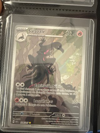 Carta Pokémon Salazzle Fase 1 120 PS