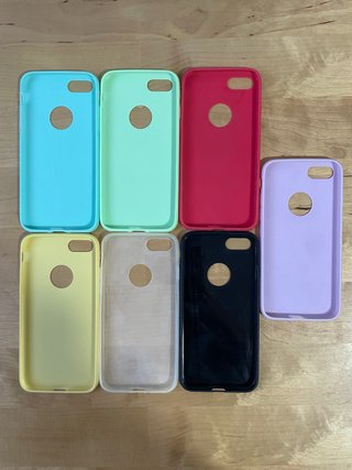 Confezione da 7 custodie per Apple iPhone 7