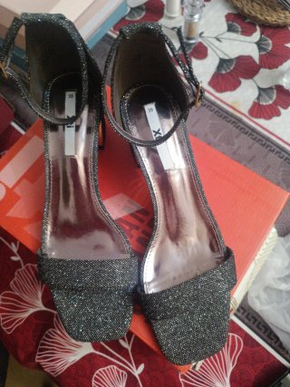 Sandalias Xti Negras y Grises Talla 39