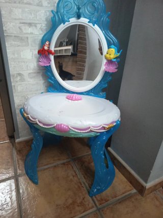 Tocador infantil princesas