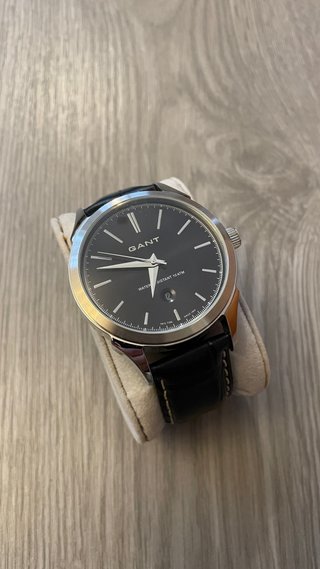 Reloj GANT Hombre Negro y Plateado