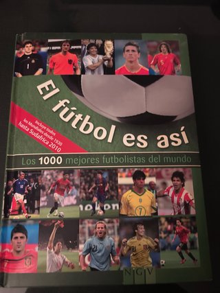 Libro El Fútbol es Así Los 1000 Mejores
