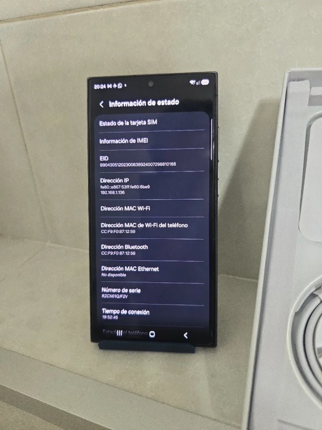 Samsung S24 Ultra 512GB negro titanio