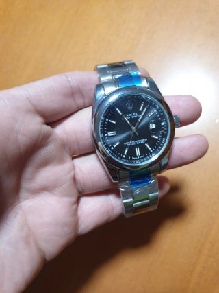 Reloj Rolex Oyster Perpetual Gris