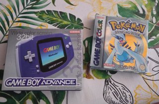 Game Boy Advance + Pokémon Edición Plata