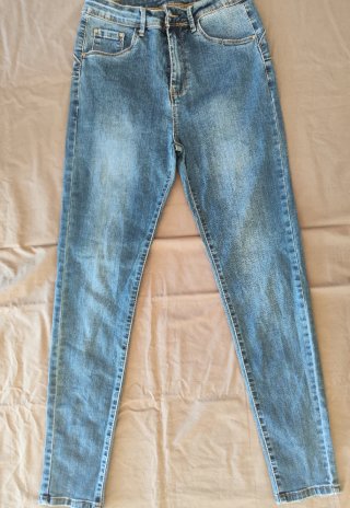 Jeans blu denim