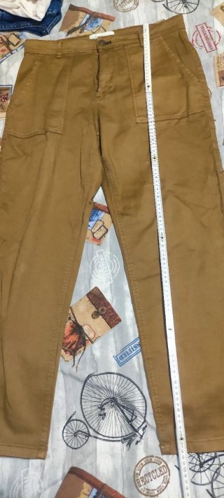Pantalón 44 Springfield talla L Marrón