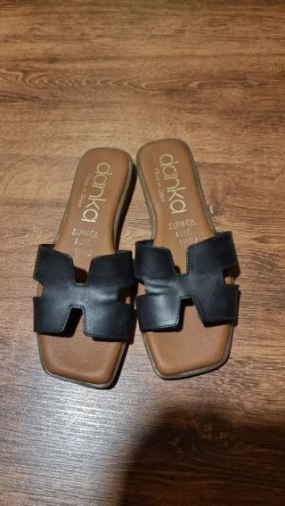 Sandalias chanclas Danka Negras Talla 37
