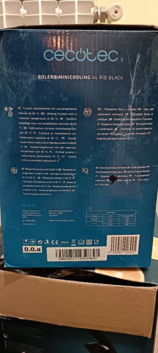 Mini Nevera Cecotec Bolero Minicooling 4L