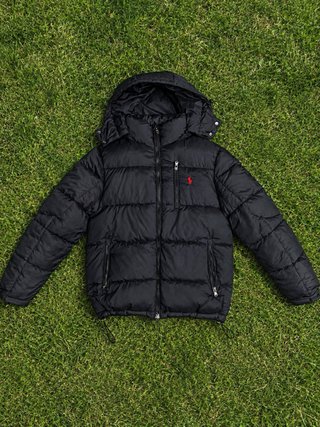 Chaqueta Ralph Lauren Negra con Capucha