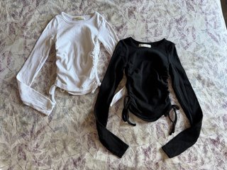 Lote 2 camisetas manga larga Pull&Bear XS