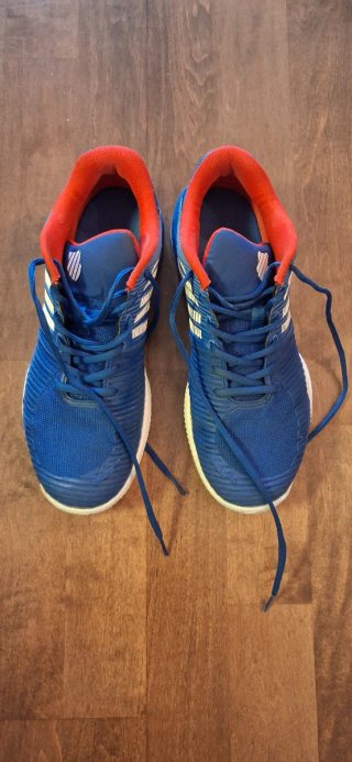 Zapatillas K-Swiss Padel Azul/Rojo