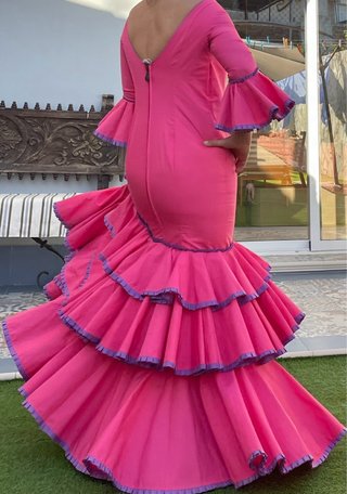 Traje de flamenca talla 38