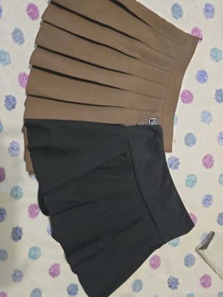 Conjunto de 2 faldas plisadas