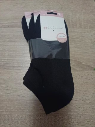 3 pares calcetines tobillero 3U Intimo Talla 35-40