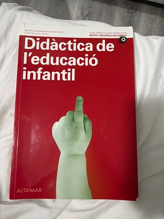 Didàctica de l'educació infantil, CFGS Educació...