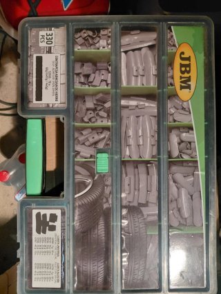 Maletín de 330 Pesas JBM PROFESIONAL