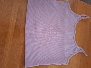 Top de tirantes rosa,lila,azul,rayas