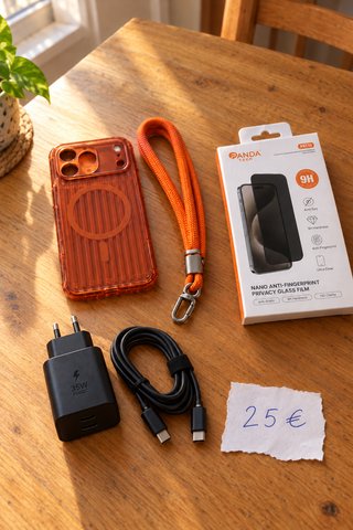 Pack Accesorios iPhone 17 Pro Max