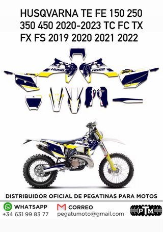 Kit de Pegatinas para Husqvarna