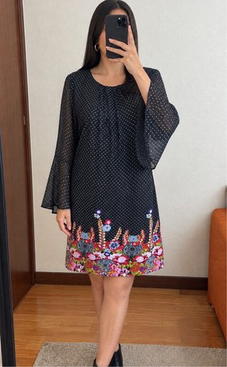 Vestido lunares sin estrenar Talla 42