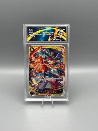 Carta One Piece Sabo OP07-118 Graduada 10