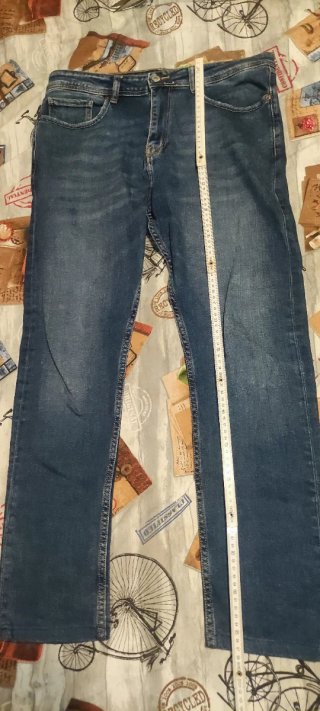 Pantalón 44 Vaquero Levi's Talla L Azul