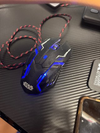 Ratón Gaming Star Wars LED Azul
