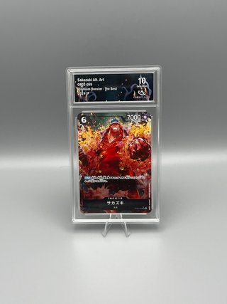 Carta One Piece Sakazuki Alt. Art (Graduada 10)