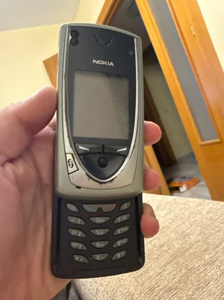 Vecchio Telefono Mobile Nokia 2003 Argento