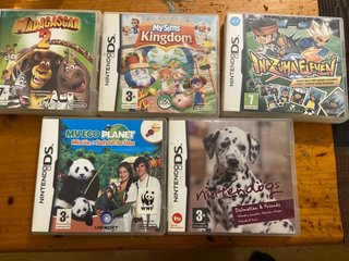 Confezione da 5 giochi Nintendo DS