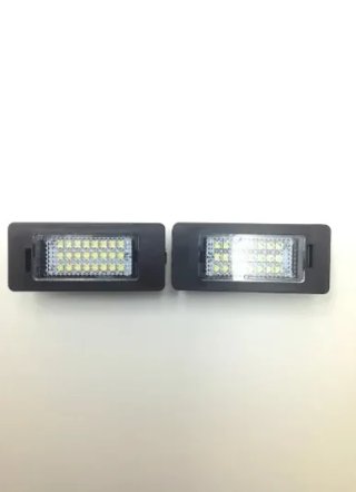Luces LED matrícula dos puertas BMW plafones