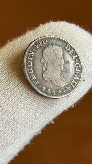 1/2 Real SOBREFECHA 1819/8 México