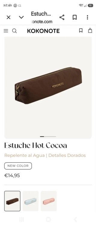 Estuche Kokonote Hot Cocoa