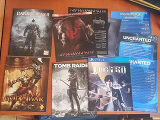 Lote Manuales PS3 y PS4